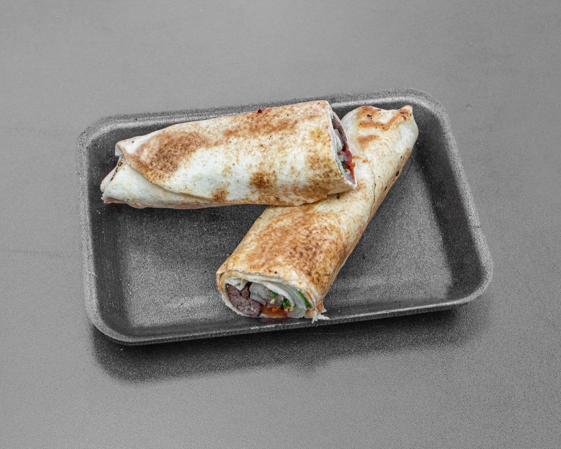 Beef tikka sandwich